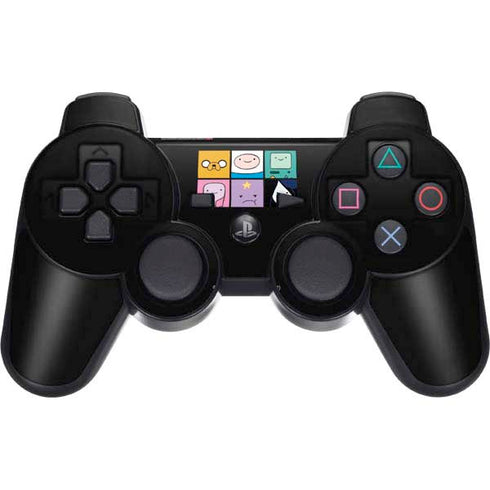 Adult Swim Adventure Time Character Tiles PS3 Dual Shock wireless controller Skin