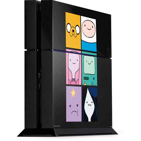 Adult Swim Adventure Time Character Tiles PS4 Console Skin