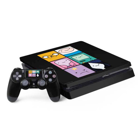 Adult Swim Adventure Time Character Tiles PS4 Slim Bundle Skin