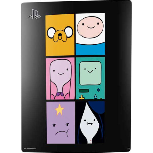 Adult Swim Adventure Time Character Tiles PS5 Bundle Skin