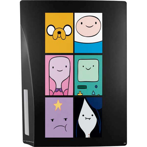Adult Swim Adventure Time Character Tiles PS5 Console Skin