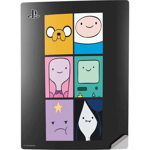 Adult Swim Adventure Time Character Tiles PS5 Digital Edition Console Skin