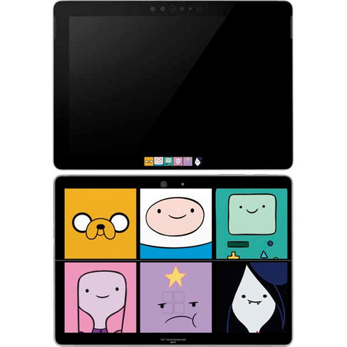 Adult Swim Adventure Time Character Tiles Surface Go Skin