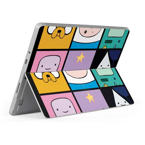 Adult Swim Adventure Time Character Tiles Surface Go Skin
