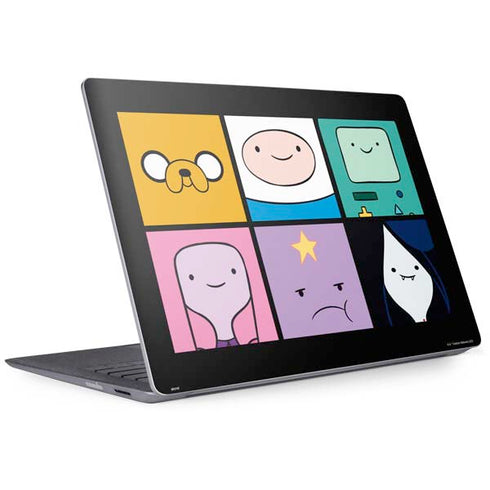 Adult Swim Adventure Time Character Tiles Surface Laptop 2 Skin