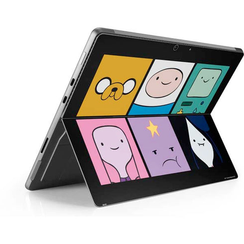 Adult Swim Adventure Time Character Tiles Surface Pro 8 Skin