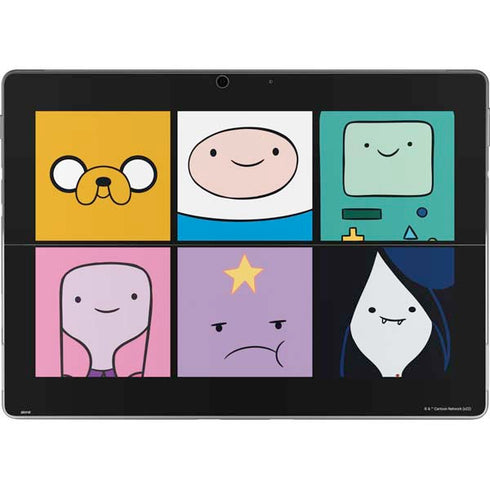 Adult Swim Adventure Time Character Tiles Surface Pro 9 Skin