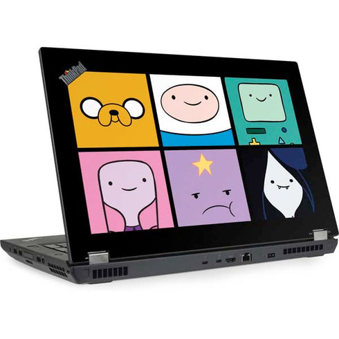 Adult Swim Adventure Time Character Tiles Lenovo ThinkPad Skin