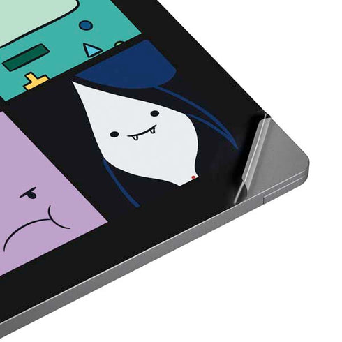Adult Swim Adventure Time Character Tiles Universal Laptop 18in (14.6 x 10.6in) Skin