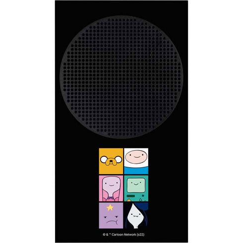 Adult Swim Adventure Time Character Tiles Xbox Series S Console Skin