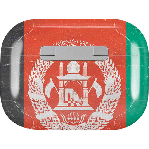 Afghanistan Flag Distressed AirPods Pro 2nd Gen Skin