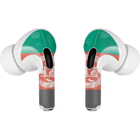 Afghanistan Flag Distressed AirPods Pro 2nd Gen Skin