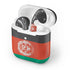 Afghanistan Flag Distressed Apple AirPods 2 Skin