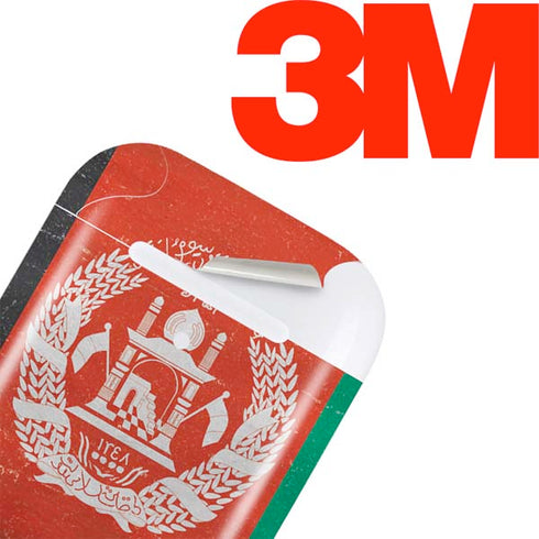 Afghanistan Flag Distressed Apple AirPods Skin