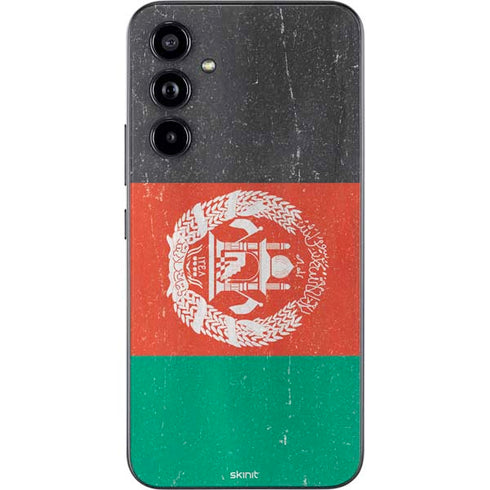 Afghanistan Flag Distressed Galaxy A54 5G Skin