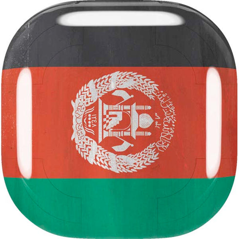 Afghanistan Flag Distressed Galaxy Buds Live Skin