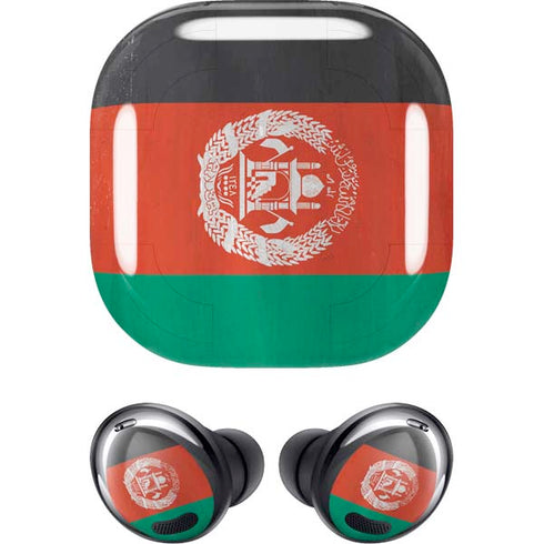 Afghanistan Flag Distressed Galaxy Buds Pro Skin