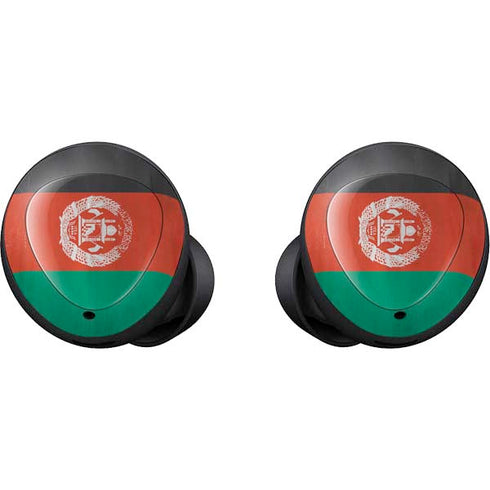 Afghanistan Flag Distressed Galaxy Buds Skin