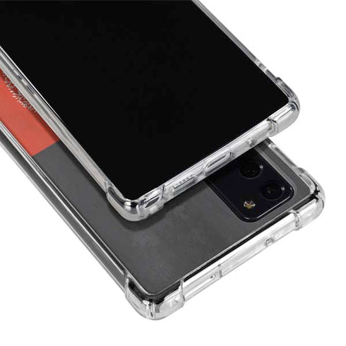 Afghanistan Flag Distressed Galaxy Note20 5G Clear Case