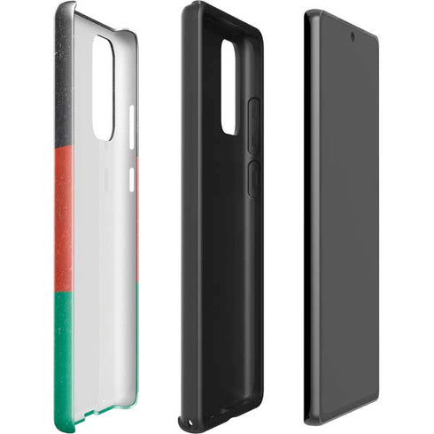 Afghanistan Flag Distressed Galaxy Note20 5G Pro Case