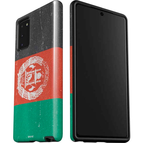 Afghanistan Flag Distressed Galaxy Note20 5G Pro Case