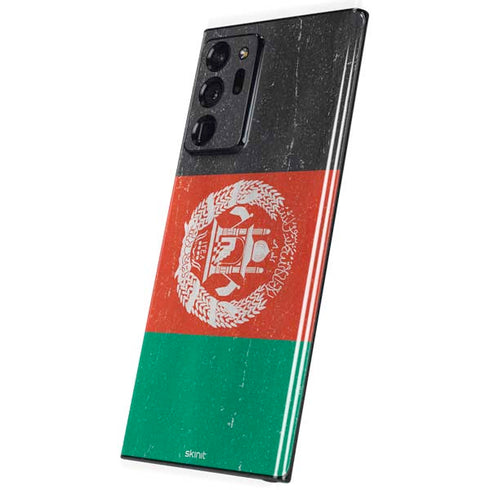 Afghanistan Flag Distressed Galaxy Note20 Ultra 5G Skin