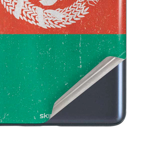 Afghanistan Flag Distressed Galaxy S20 Fan Edition Skin