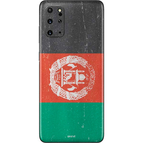 Afghanistan Flag Distressed Galaxy S20 Plus Skin