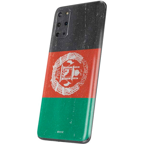 Afghanistan Flag Distressed Galaxy S20 Plus Skin