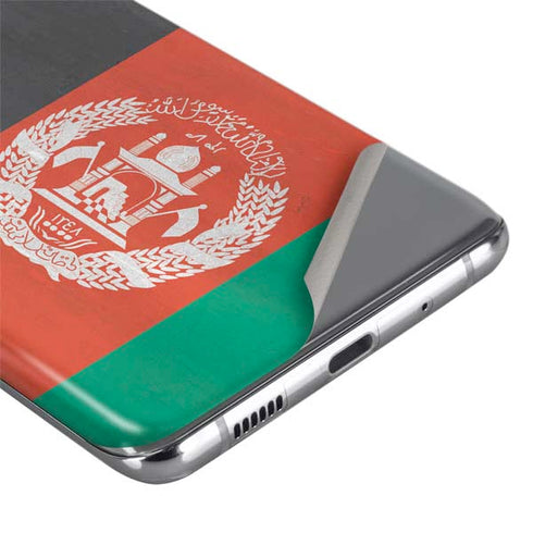 Afghanistan Flag Distressed Galaxy S20 Ultra 5G Skin