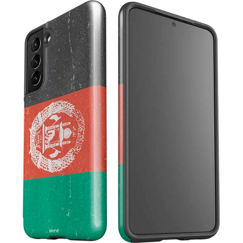 Afghanistan Flag Distressed Galaxy S21 5G Pro Case