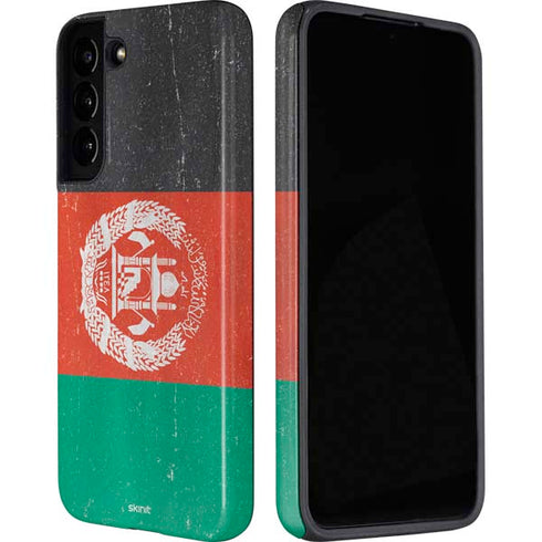 Afghanistan Flag Distressed Galaxy S22 Plus Pro Case