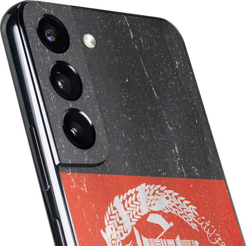 Afghanistan Flag Distressed Galaxy S22 Plus Skin