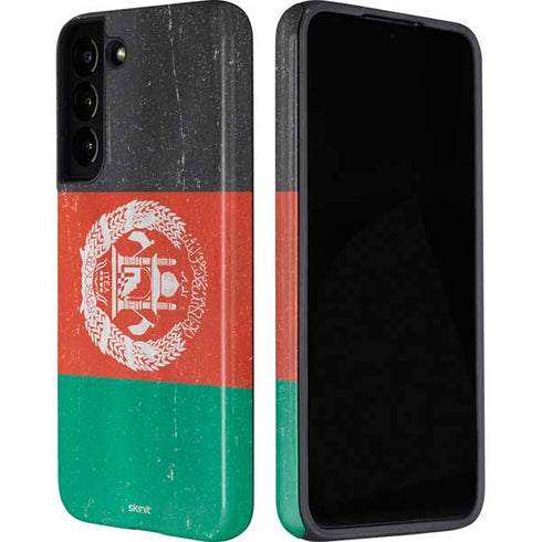 Afghanistan Flag Distressed Galaxy S22 Pro Case