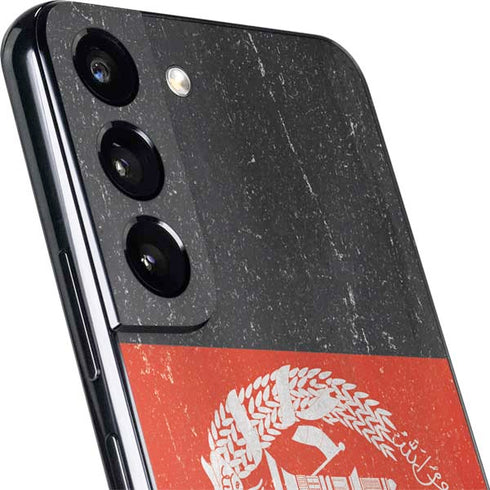 Afghanistan Flag Distressed Galaxy S22 Skin