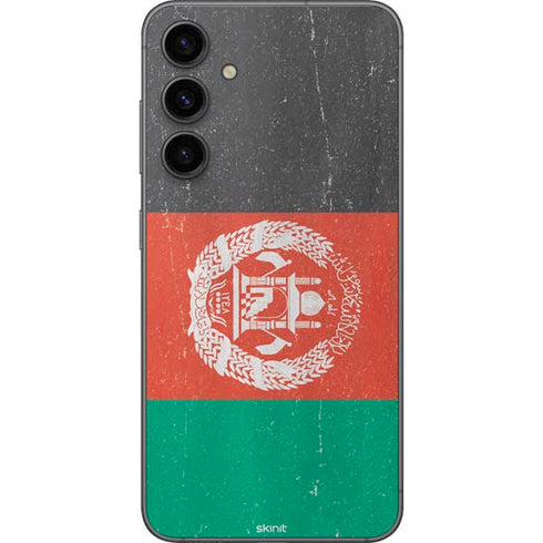 Afghanistan Flag Distressed Galaxy S23 FE Skin