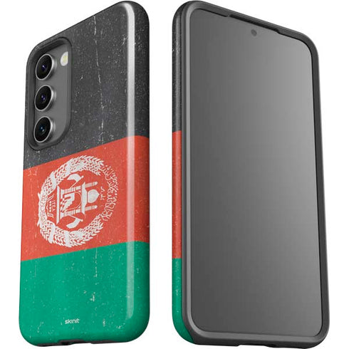 Afghanistan Flag Distressed Galaxy S23 Plus Pro Case