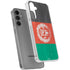 Afghanistan Flag Distressed Galaxy S24 Plus Clear Case