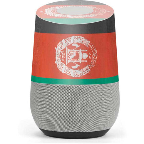 Afghanistan Flag Distressed Google Home Skin