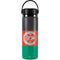 Afghanistan Flag Distressed Hydro Flask 20oz Wide Mouth Skin