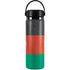 Afghanistan Flag Distressed Hydro Flask 20oz Wide Mouth Skin