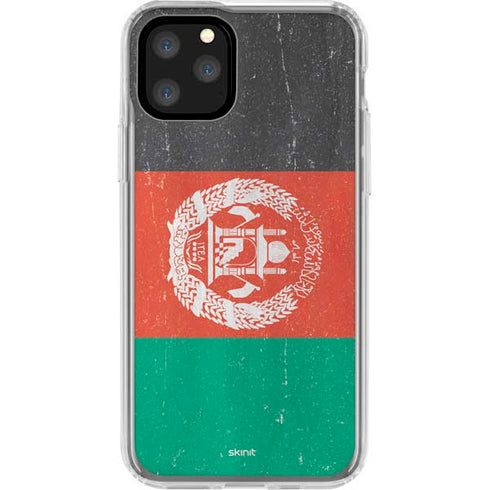 Afghanistan Flag Distressed iPhone 11 Pro Clear Case