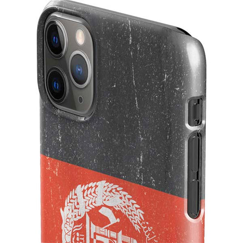 Afghanistan Flag Distressed iPhone 11 Pro Max Lite Case