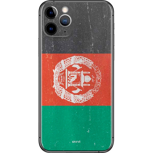Afghanistan Flag Distressed iPhone 11 Pro Skin
