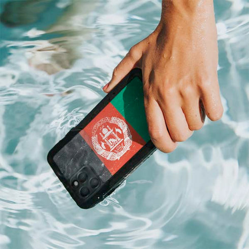 Afghanistan Flag Distressed iPhone 11 Pro Waterproof Case