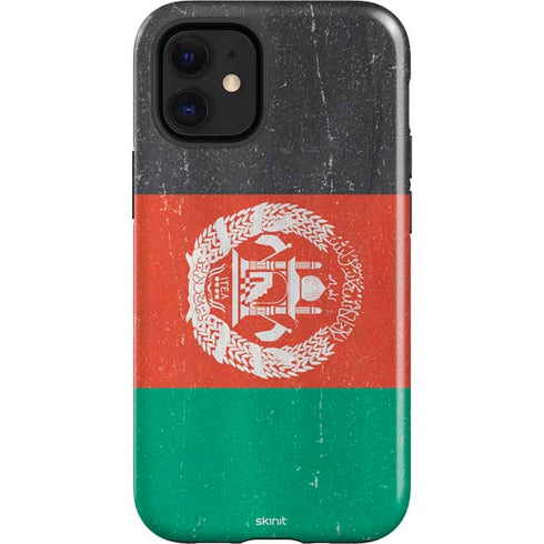 Afghanistan Flag Distressed iPhone 12 Mini Impact Case