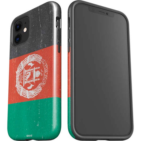 Afghanistan Flag Distressed iPhone 12 Mini Impact Case