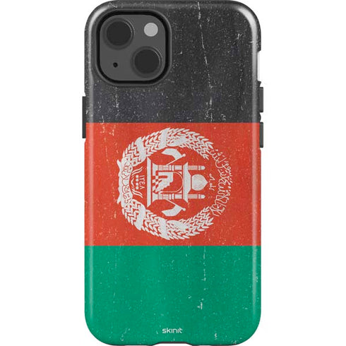 Afghanistan Flag Distressed iPhone 13 Impact Case