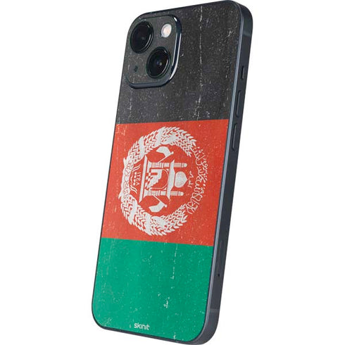Afghanistan Flag Distressed iPhone 13 Mini Skin