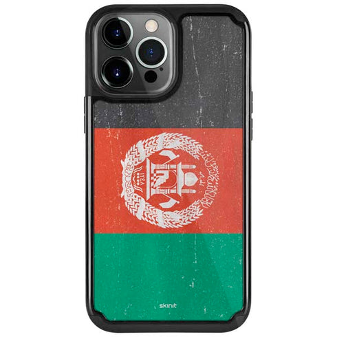 Afghanistan Flag Distressed iPhone 13 Pro Cargo Case